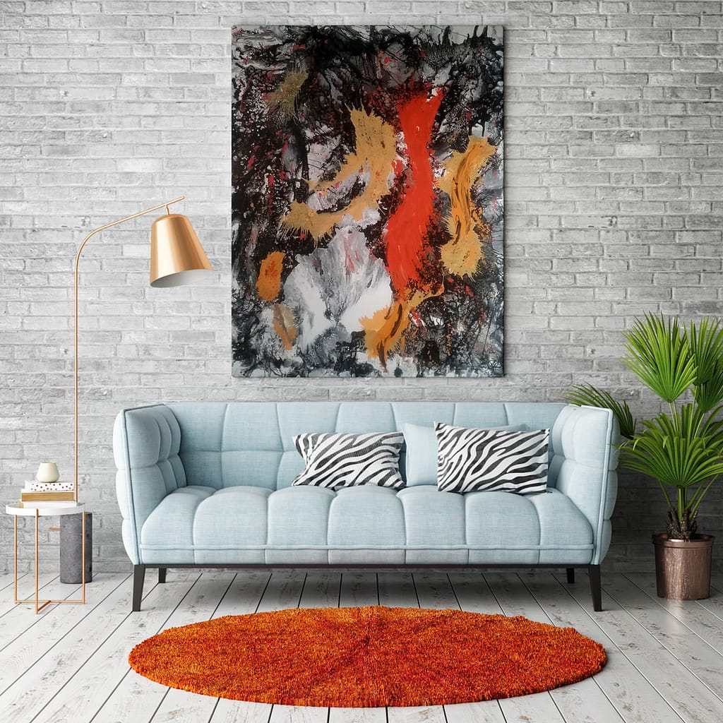 Makes No Sense 1 large-contemporary-wall-art-by-ezeeart