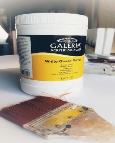 Apply-gesso-on-MDF-board-by-ezeeart